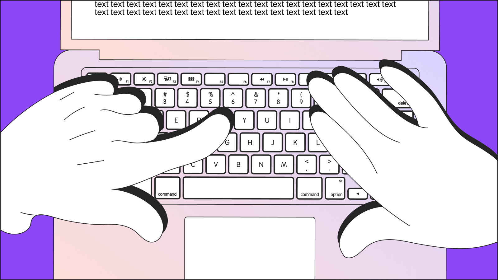 Слепой десятипальцевый метод печати. Схема для быстрого печатания на клавиатуре. Пальцы на клавиатуре для быстрой печати. Слепая печать на клавиатуре.